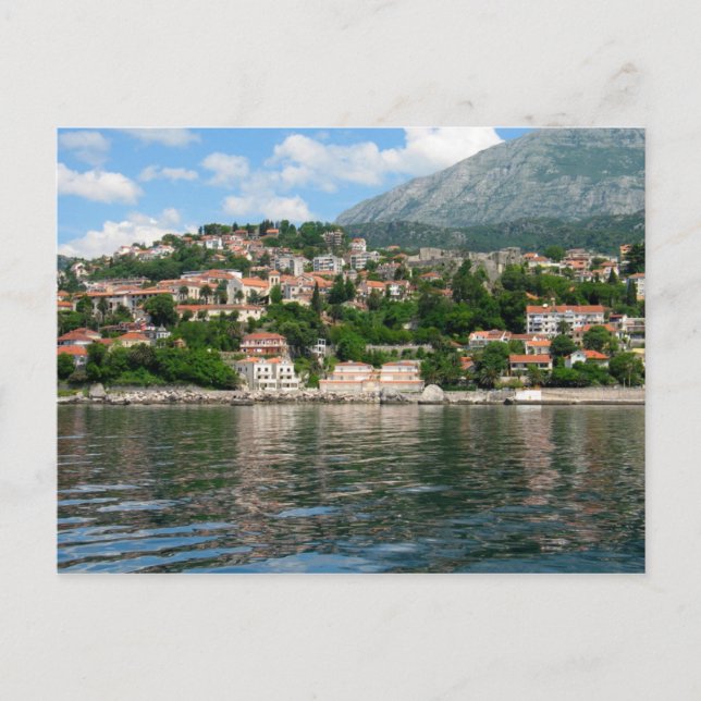 Tarjeta postal de Herceg Novi (Anverso)