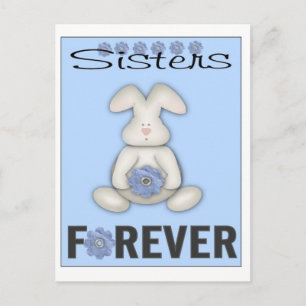Tarjeta postal de hermanas