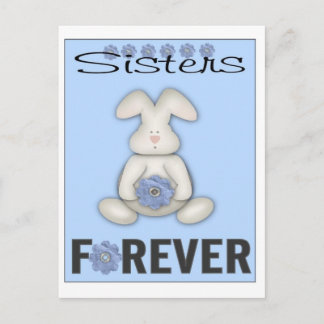 Tarjeta postal de hermanas