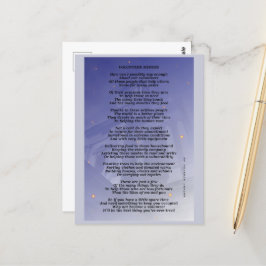 Tarjeta postal de héroes voluntarios