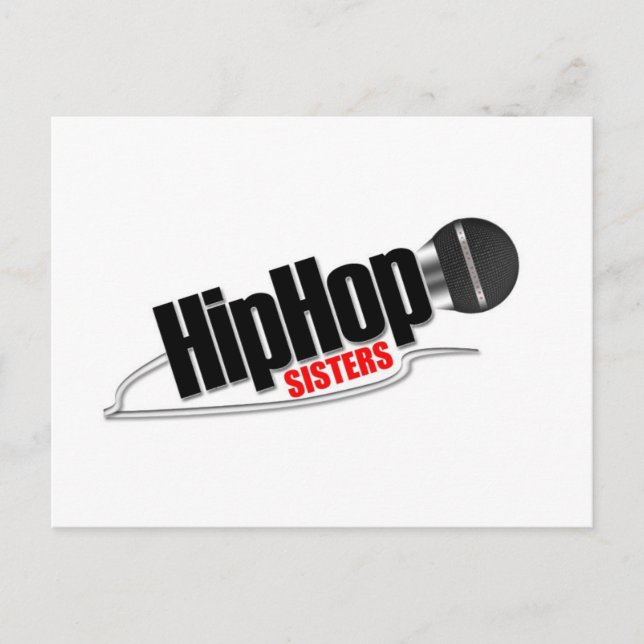 TARJETA POSTAL DE HIP HOP HSISTERS (Anverso)