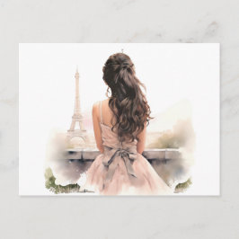 Tarjeta Postal de Hola desde París