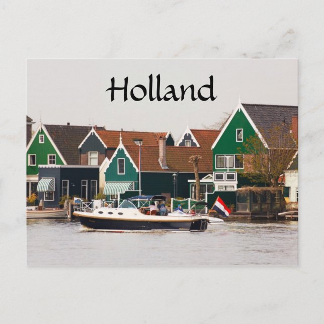 Tarjeta postal de Holanda (Anverso)