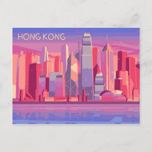 Tarjeta postal de Hong Kong