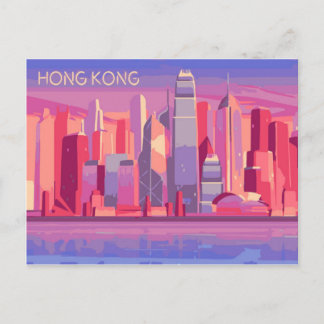 Tarjeta postal de Hong Kong