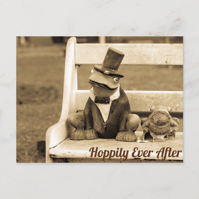 Tarjeta Postal de Hoppily Ever After (Anverso)