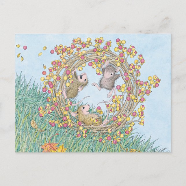 Tarjeta postal de House-Mouse Designs® (Anverso)