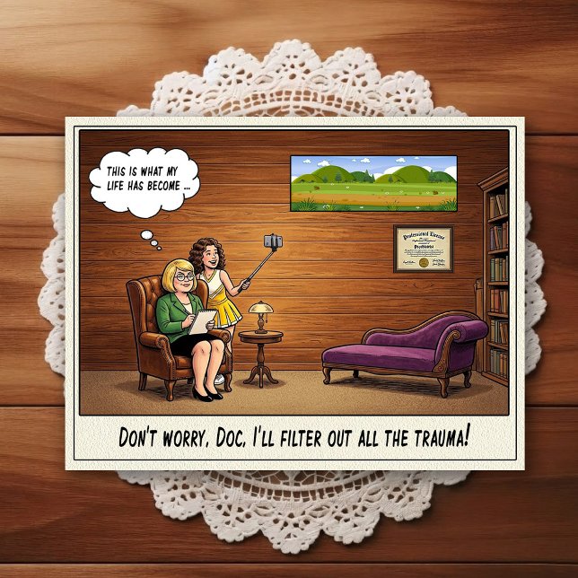 Tarjeta postal de humor de dibujos animados de la  (Subido por el creador)