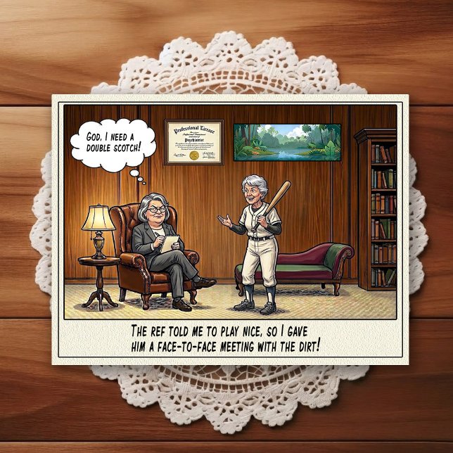 Tarjeta postal de humor de dibujos animados de la  (Subido por el creador)