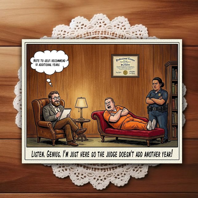 Tarjeta postal de humor de dibujos animados de la  (Subido por el creador)