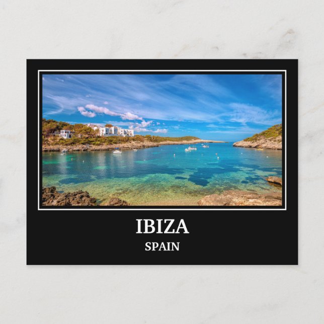 Tarjeta postal de Ibiza España (Anverso)