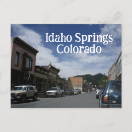 Tarjeta postal de Idaho Springs Colorado