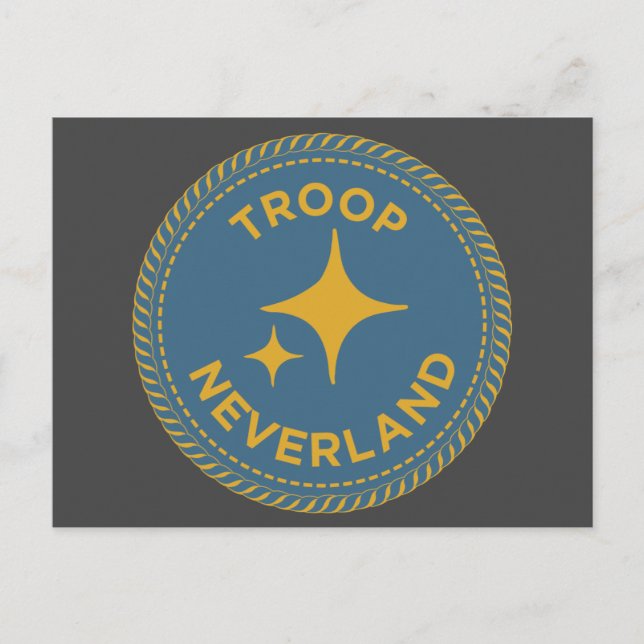 Tarjeta postal de IGGPPCamp Troop Neverland (Anverso)