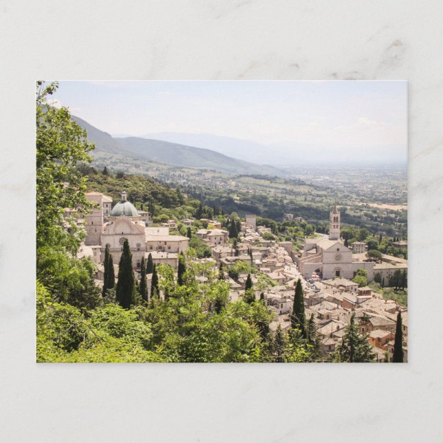 Tarjeta postal de Ignorar Assisi (Anverso)