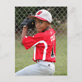 Tarjeta postal de imagen / foto deportiva personal