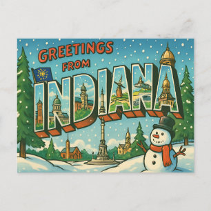 Tarjeta postal de INDIANA