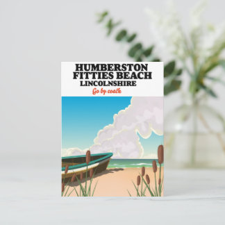 Tarjeta postal de Ingoldmells South Beach lincolns