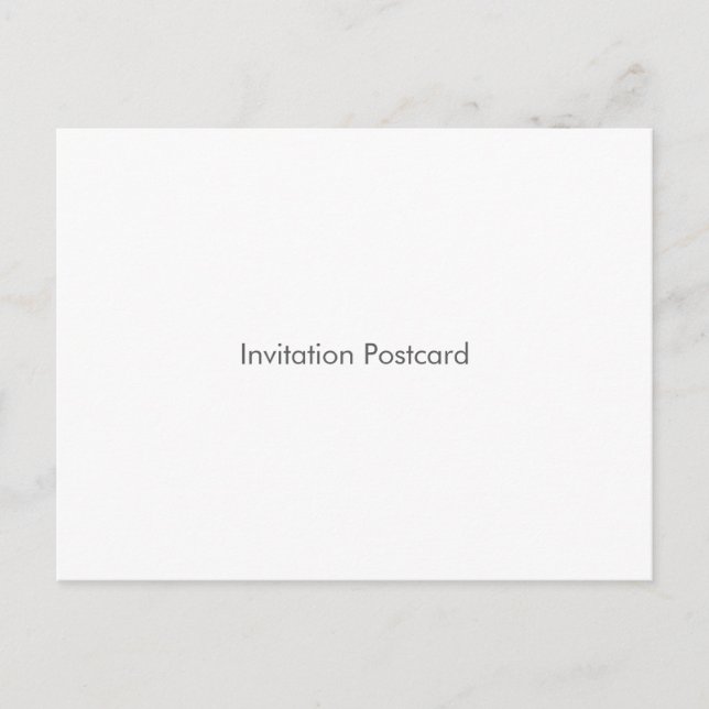 Tarjeta postal de invitación (Anverso)