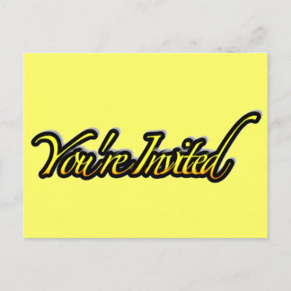 Tarjeta Postal de Invitación