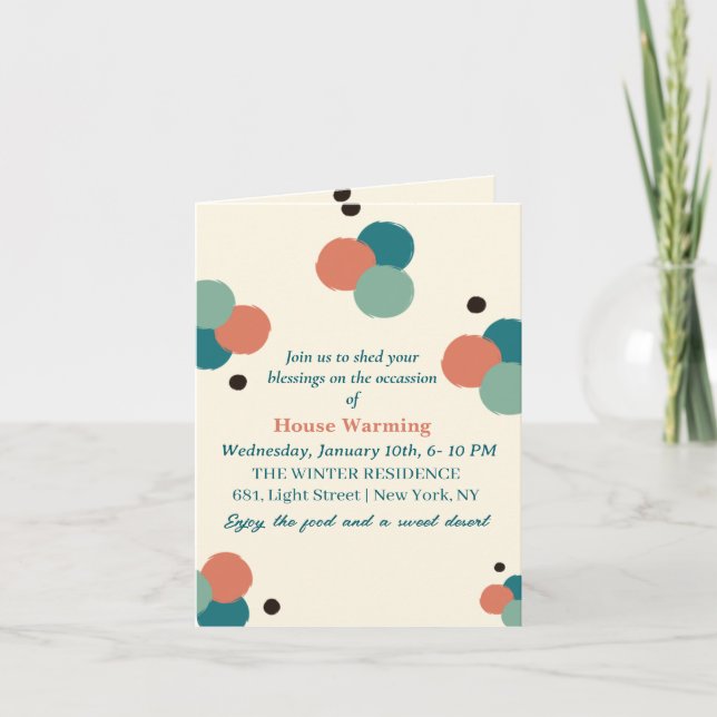 Tarjeta Postal de Invitación (Anverso)