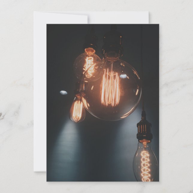 Tarjeta postal de invitación 5" x 7" (Anverso)