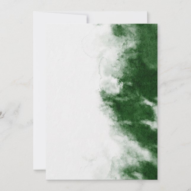 Tarjeta postal de invitación 5" x 7" (Anverso)