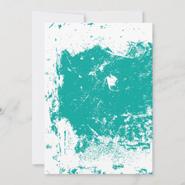 Tarjeta postal de invitación 5" x 7" (Anverso)