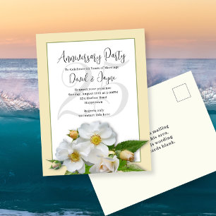 Tarjeta Postal de Invitación a la Fiesta de Aniver