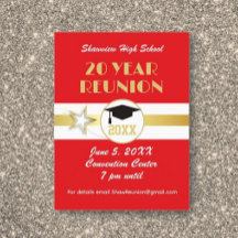 Tarjeta Postal de Invitación a la Reunión de Clase