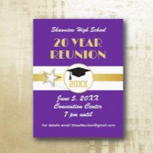 Tarjeta Postal de Invitación a la Reunión de Clase