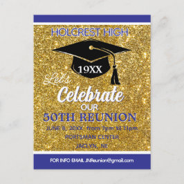 Tarjeta postal de invitación a la reunión de exalu