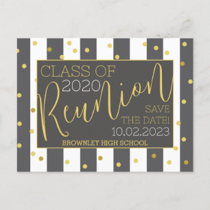 Tarjeta postal de invitación a la reunión escolar
