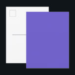 Tarjeta postal de invitación azul de pizarra - Per<br><div class="desc">El minimalismo moderno se funde con la personalización completa con esta postal de invitación azul pizarra. Ya sea que esté planeando un boda, un lanzamiento corporativo, una celebración escolar o un evento religioso, esta postal limpia y vibrante es un audaz punto de partida. El azul de pizarra saturada establece un...</div>