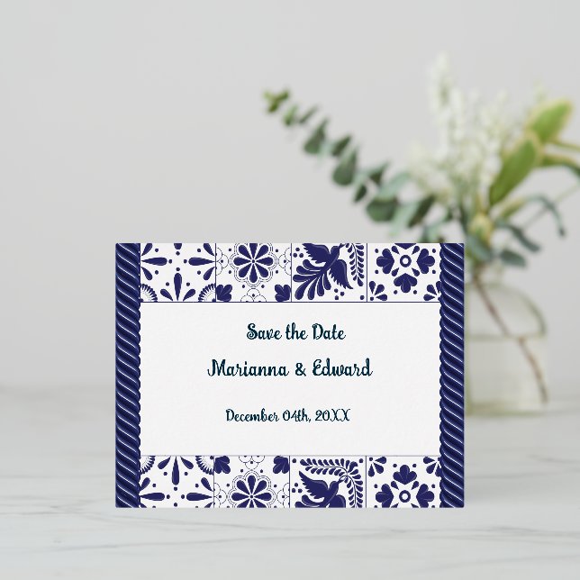 Tarjeta Postal de Invitación con Holograma de Guar (Anverso de pie)