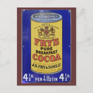 Tarjeta postal de invitación de brunch y cacao de 