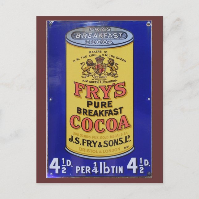 Tarjeta postal de invitación de brunch y cacao de  (Anverso)