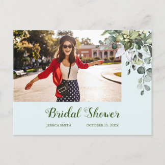 Tarjeta postal de invitación de despedida de solte