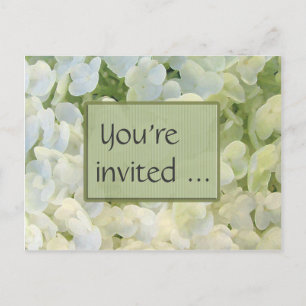 Tarjeta postal de invitación fácil