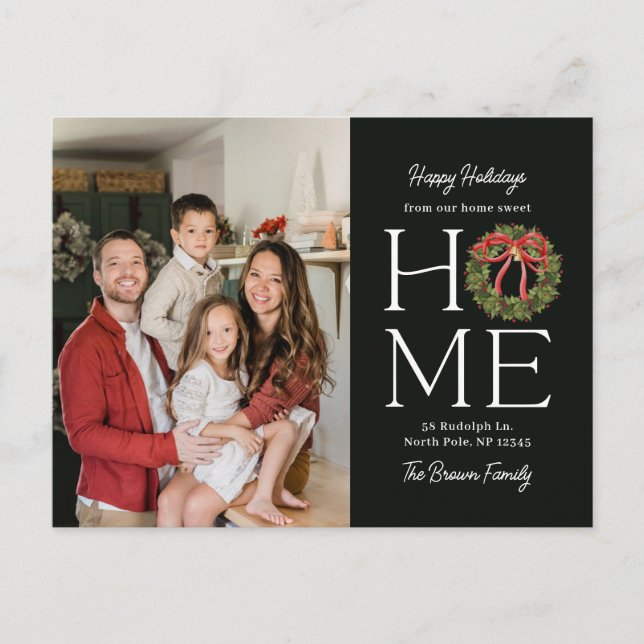 Tarjeta postal de Invitación móvil de Homey Greeti (Anverso)