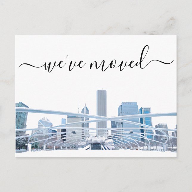 Tarjeta postal de Invitación móvil de la oficina d (Anverso)