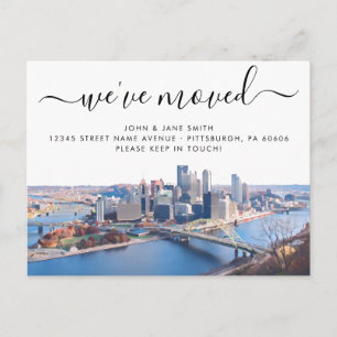Tarjeta postal de Invitación móvil de Pittsburgh