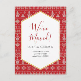 Tarjeta postal de Invitación móvil de suéter de Na