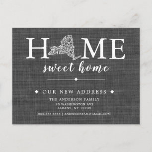 Tarjeta postal de Invitación móvil del estado de N