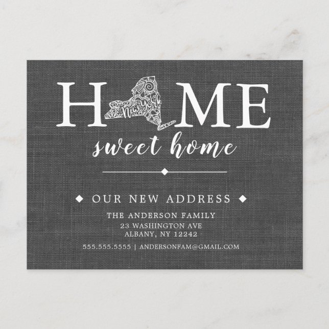 Tarjeta postal de Invitación móvil del estado de N (Anverso)