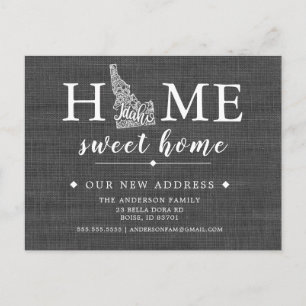 Tarjeta postal de Invitación móvil del estado IDAH