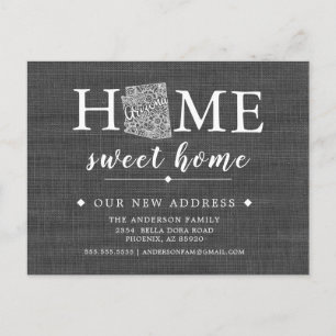 Tarjeta postal de Invitación móvil estatal de Ariz