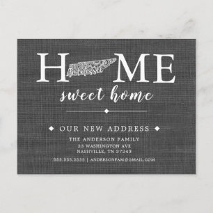 Tarjeta postal de Invitación móvil estatal TENNESS