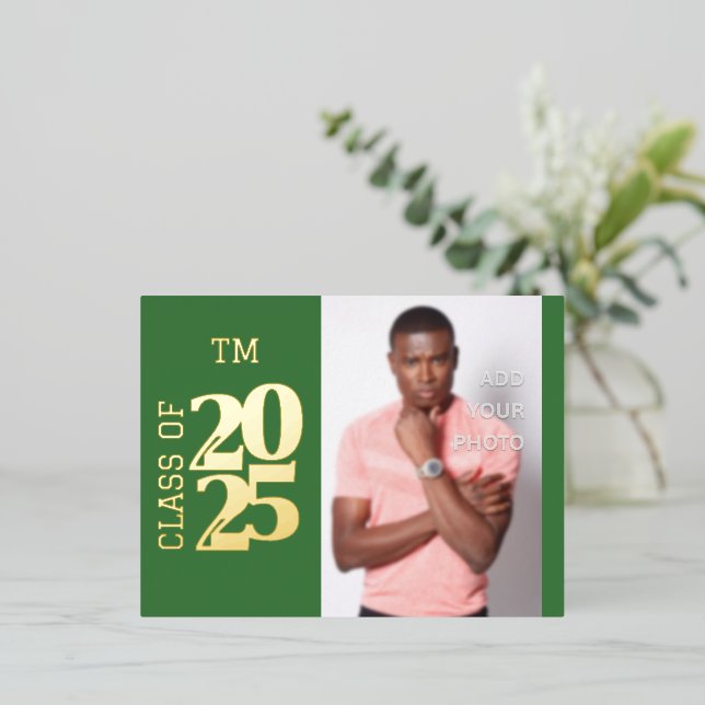 Tarjeta postal de invitación para Relieve metaliza (Anverso de pie)