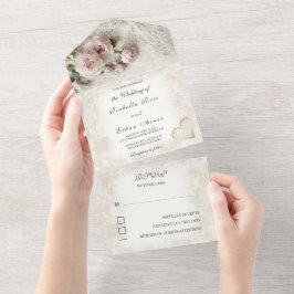 Tarjeta postal de invitación personalizada con res