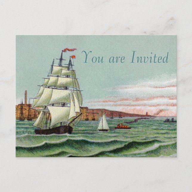 Tarjeta postal de Isla de Bloqueo (Anverso)